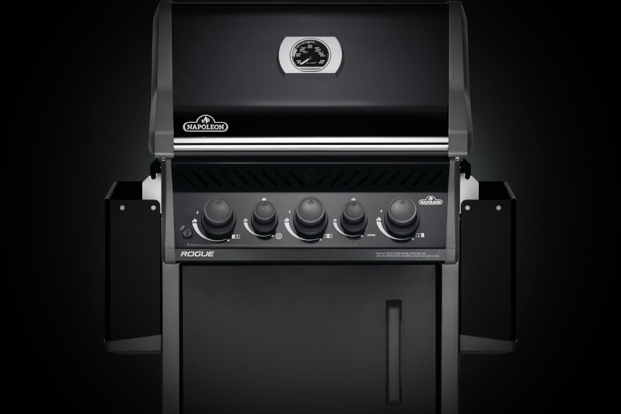 Газовый гриль Napoleon Rogue-425 RSB с вертелом