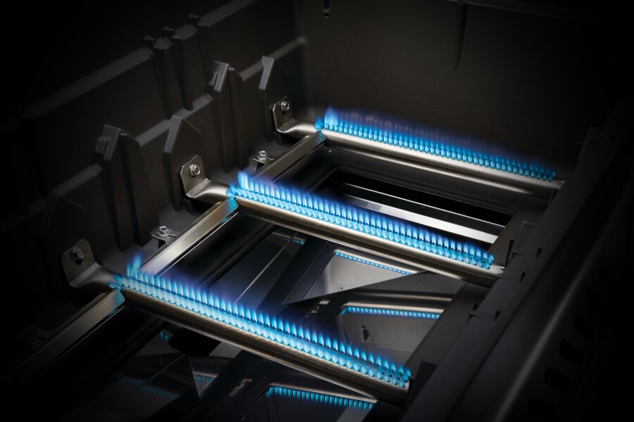 Газовый гриль Napoleon Rogue-425 RSB с вертелом