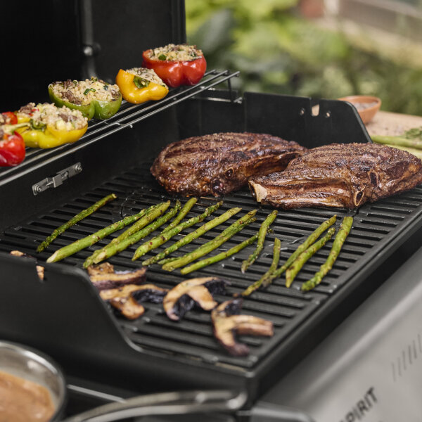 Газовый гриль Weber Spirit S-435 GBS нержавеющая сталь