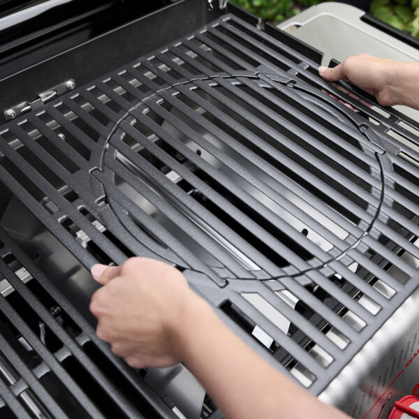 Газовый гриль Weber Spirit S-435 GBS нержавеющая сталь