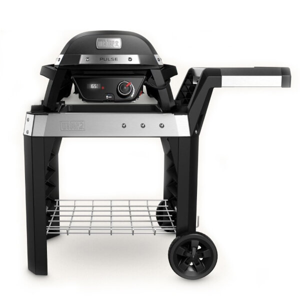 Электрический гриль Weber PULSE 1000 черный с тележкой