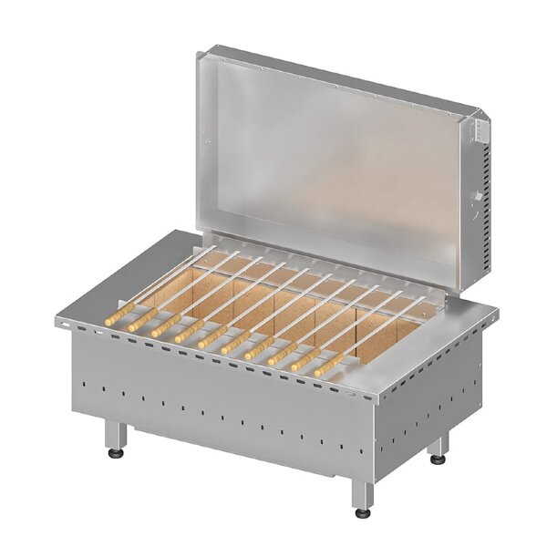 Гриль-мангал встраиваемый 900