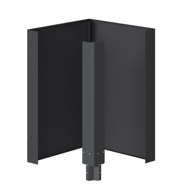 Соединительные панели и уголки для перехода на угол 90°