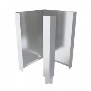 Соединительные панели и уголки для перехода на угол 90°