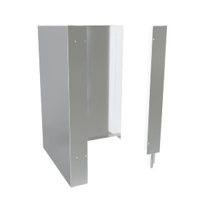 Соединительные панели и уголки для перехода на угол 90°