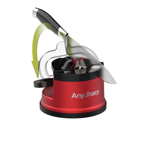 Точилка для ножей AnySharp Pro красный