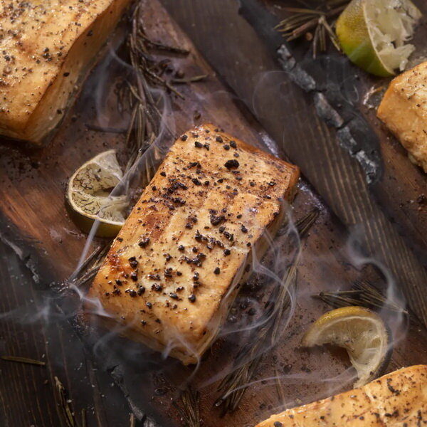 Доски для копчения рыбы 800 Degrees Salmon Cedar Porcion Planks кедровые (2 шт)