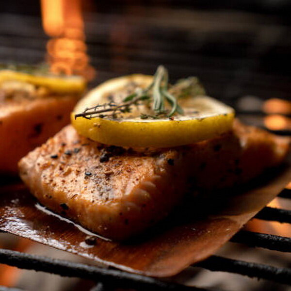 Доски для копчения рыбы 800 Degrees Salmon Cedar Porcion Planks кедровые (2 шт)