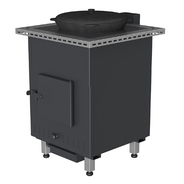 Печь встраиваемая под казан 600