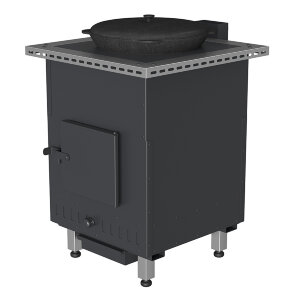 Печь встраиваемая под казан 600