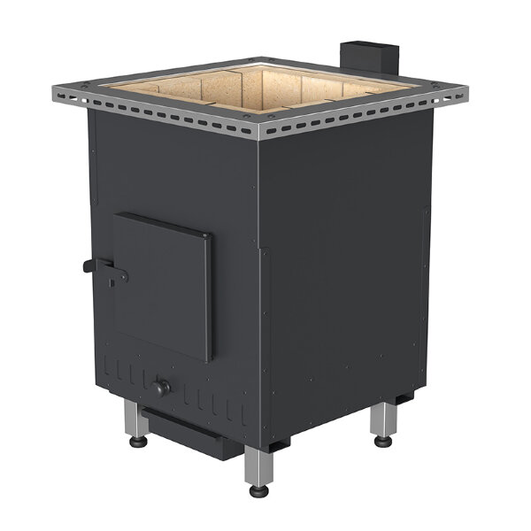 Печь встраиваемая под казан 600