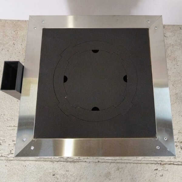 Печь встраиваемая под казан 600