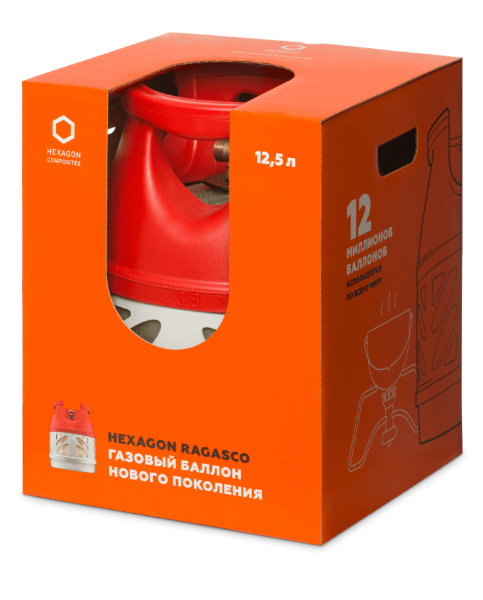 Композитный газовый баллон Ragasco LPG 12 литров