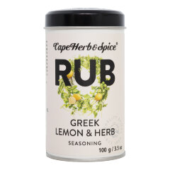 Приправа CapeHerb Греческий лимон 100 г банка