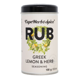 Приправа CapeHerb Греческий лимон 100 г банка