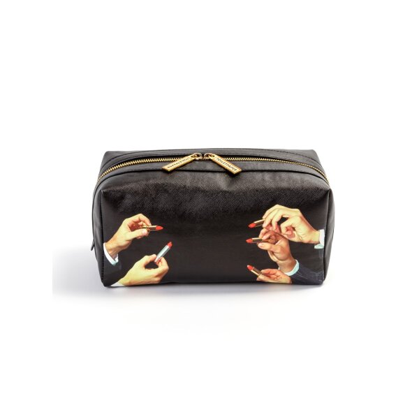 Косметичка Seletti Lipsticks Black 25.5 x 15 x 12.5 см