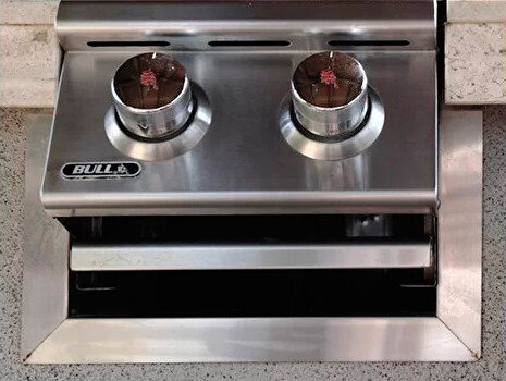 Декоративная рамка под двойную боковую горелку Bull BBQ