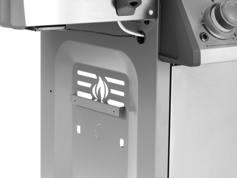 Тумба для грилей Napoleon Rogue для хранения аксессуаров нержавеющая сталь