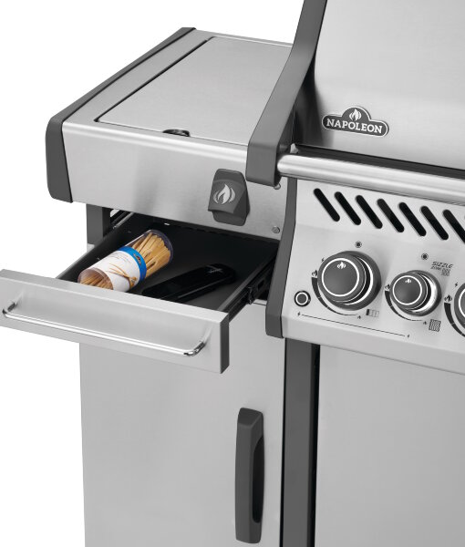 Тумба для грилей Napoleon Rogue для хранения аксессуаров нержавеющая сталь