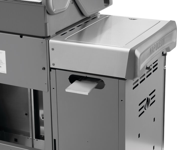 Тумба для грилей Napoleon Rogue для хранения аксессуаров нержавеющая сталь