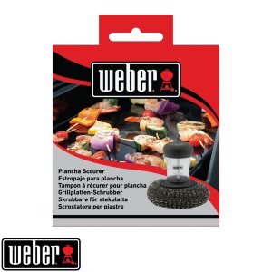 Щетка-губка Weber для чистки планчи