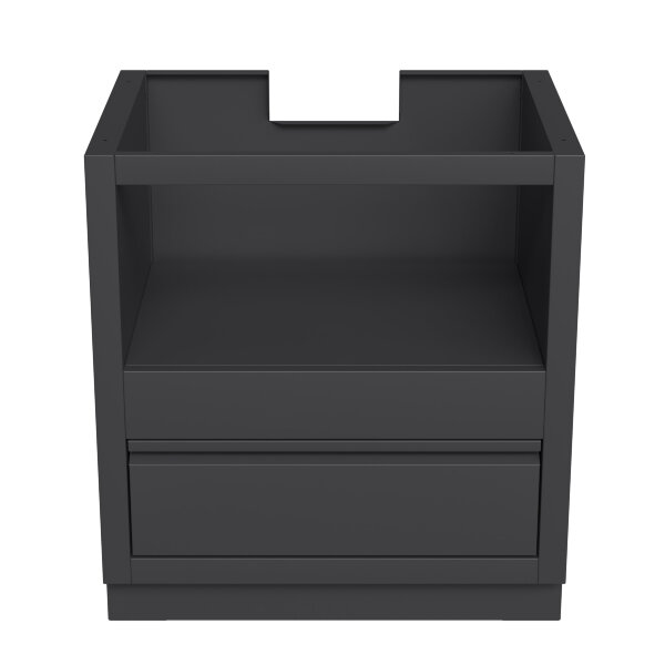 Тумба-основание для овальных керамических грилей с выдвижным ящиком