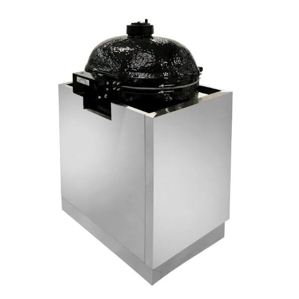 Тумба-основание для овальных керамических грилей с выдвижным ящиком