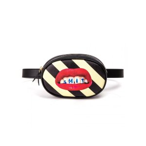 Seletti Поясная сумка Shit Striped