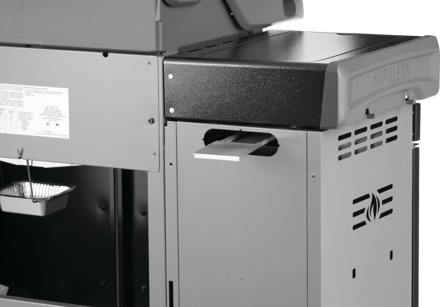 Тумба для грилей Napoleon Rogue для хранения аксессуаров черный