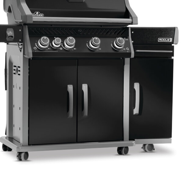 Тумба для грилей Napoleon Rogue для хранения аксессуаров черный