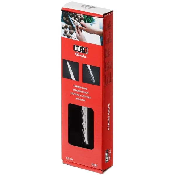 Нож для очистки овощей и зелени Weber Deluxe 8.5 см