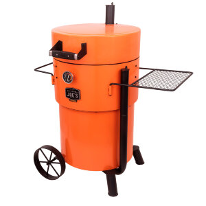 Коптильня Oklahoma Joe&#039;s Drum Bronco PRO оранжевая