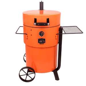 Коптильня Oklahoma Joe&#039;s Drum Bronco PRO оранжевая