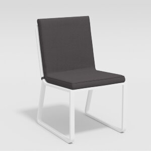 Стул Gardenini Voglie белый/антрацит