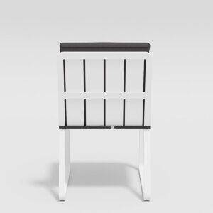 Стул Gardenini Voglie белый/антрацит