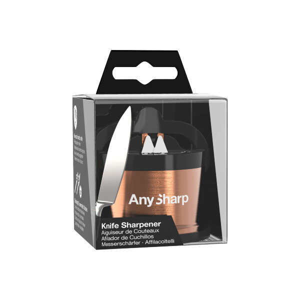 Точилка для ножей AnySharp Pro Excel медный