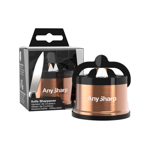 Точилка для ножей AnySharp Pro Excel медный