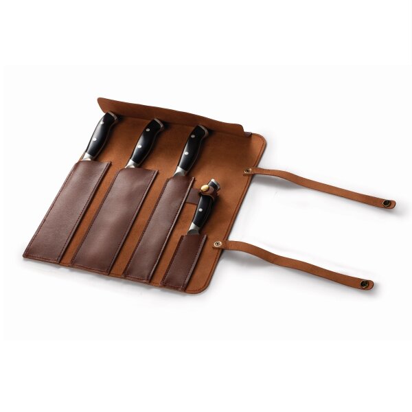 Скрутка для ножей Napoleon кожаная