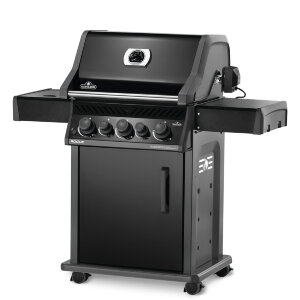 Газовый гриль Napoleon Rogue-425 RSB с конфоркой и вертелом черный