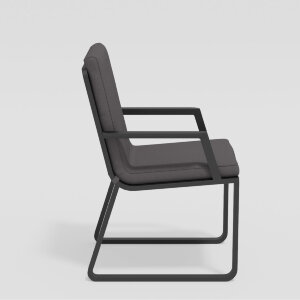 Стул Gardenini Voglie Armrest темно-серый/антрацит