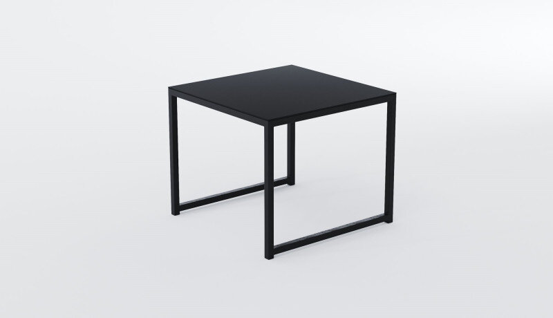 Лаунж зона Gardenini Calma Long темно-серый/черный