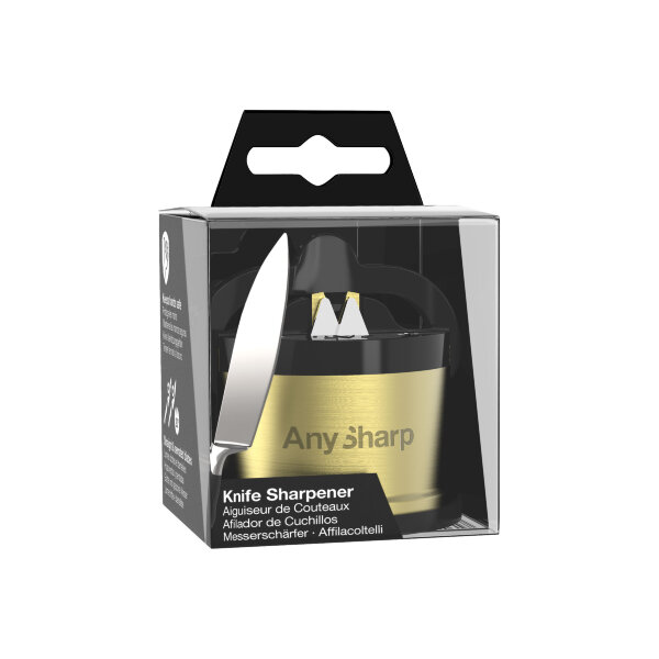 Точилка для ножей AnySharp Pro Excel золотой