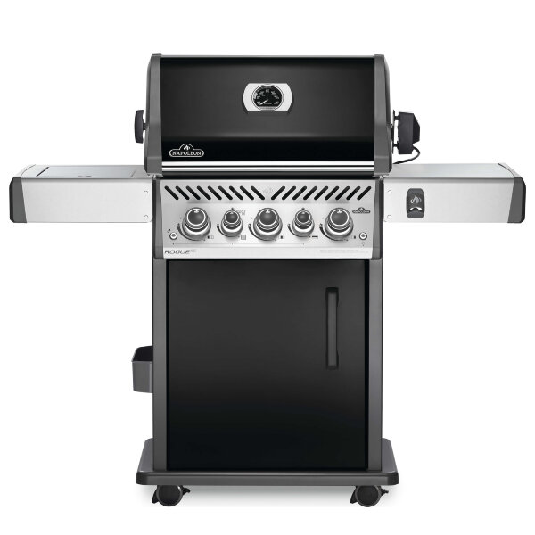 Газовый гриль Napoleon Rogue-425 SE с ИК горелкой и вертелом черный