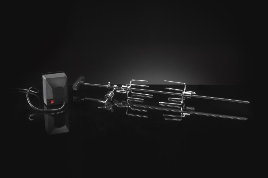 Газовый гриль Napoleon Rogue-425 SE с ИК горелкой и вертелом черный