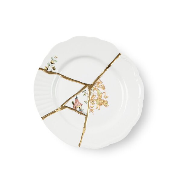 Seletti Десертная тарелка Kintsugi