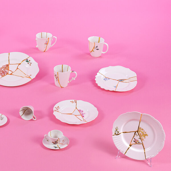 Seletti Десертная тарелка Kintsugi