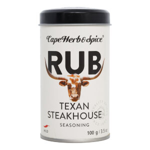 Приправа CapeHerb Техасский стейк-хаус 100 г банка