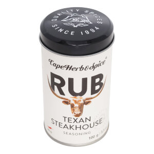 Приправа CapeHerb Техасский стейк-хаус 100 г банка