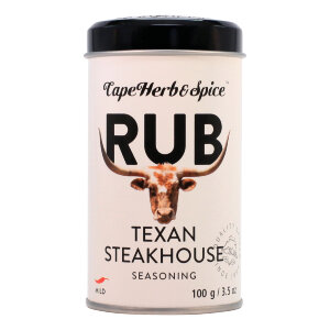 Приправа CapeHerb Техасский стейк-хаус 100 г банка
