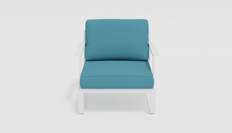 Лаунж зона Gardenini Voglie белый/голубой